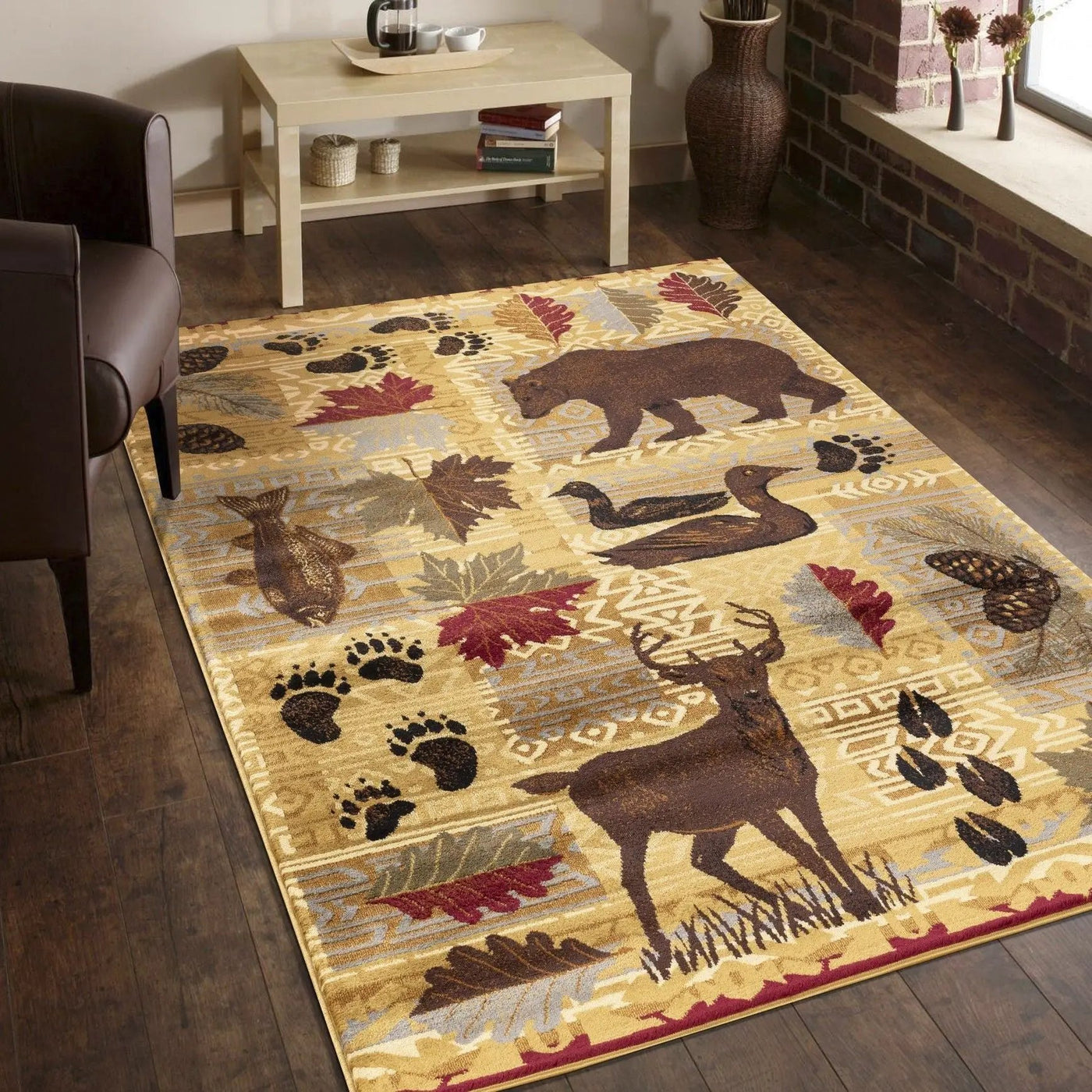 Nature's Nest - GC_CBL3002 Lodge Area Rug by Unique Piece Furniture