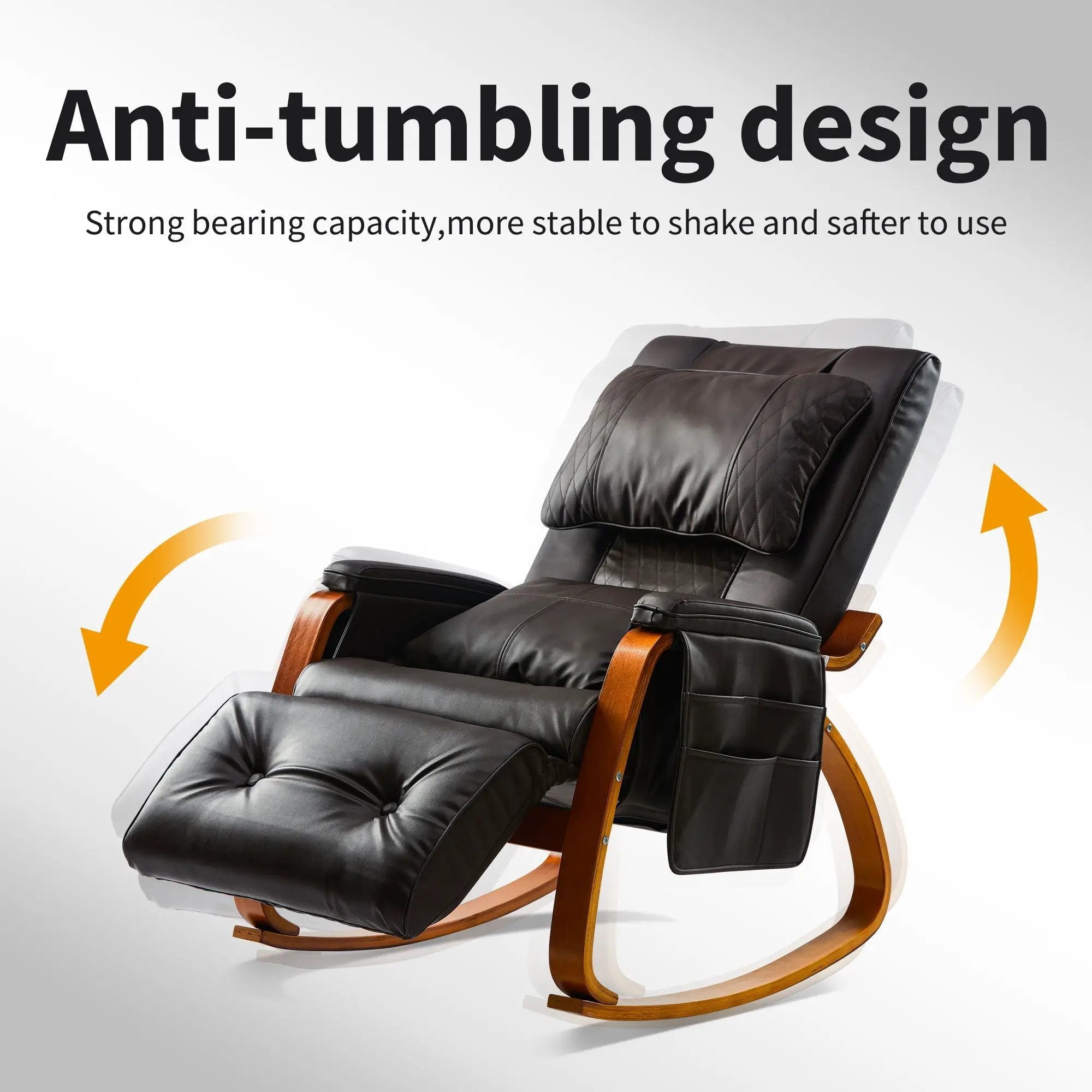 Massage Comfortable Relax Rocking Chair by Unique Piece Furniture