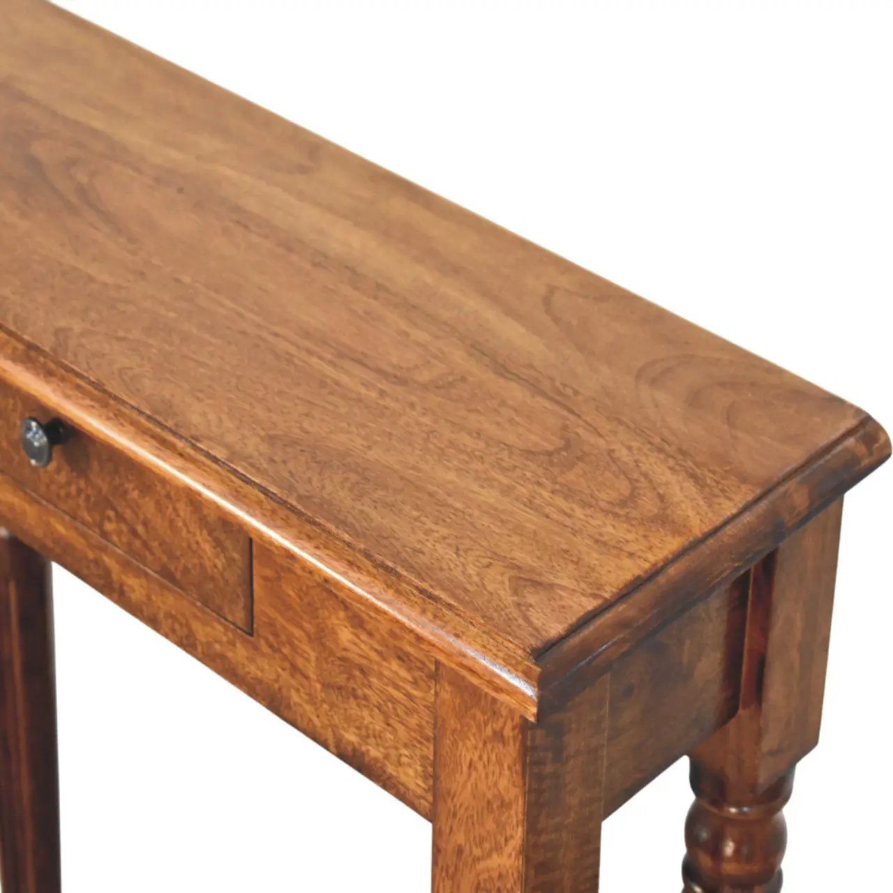 Turned Legs Drawer Console Table by Unique Piece Furniture