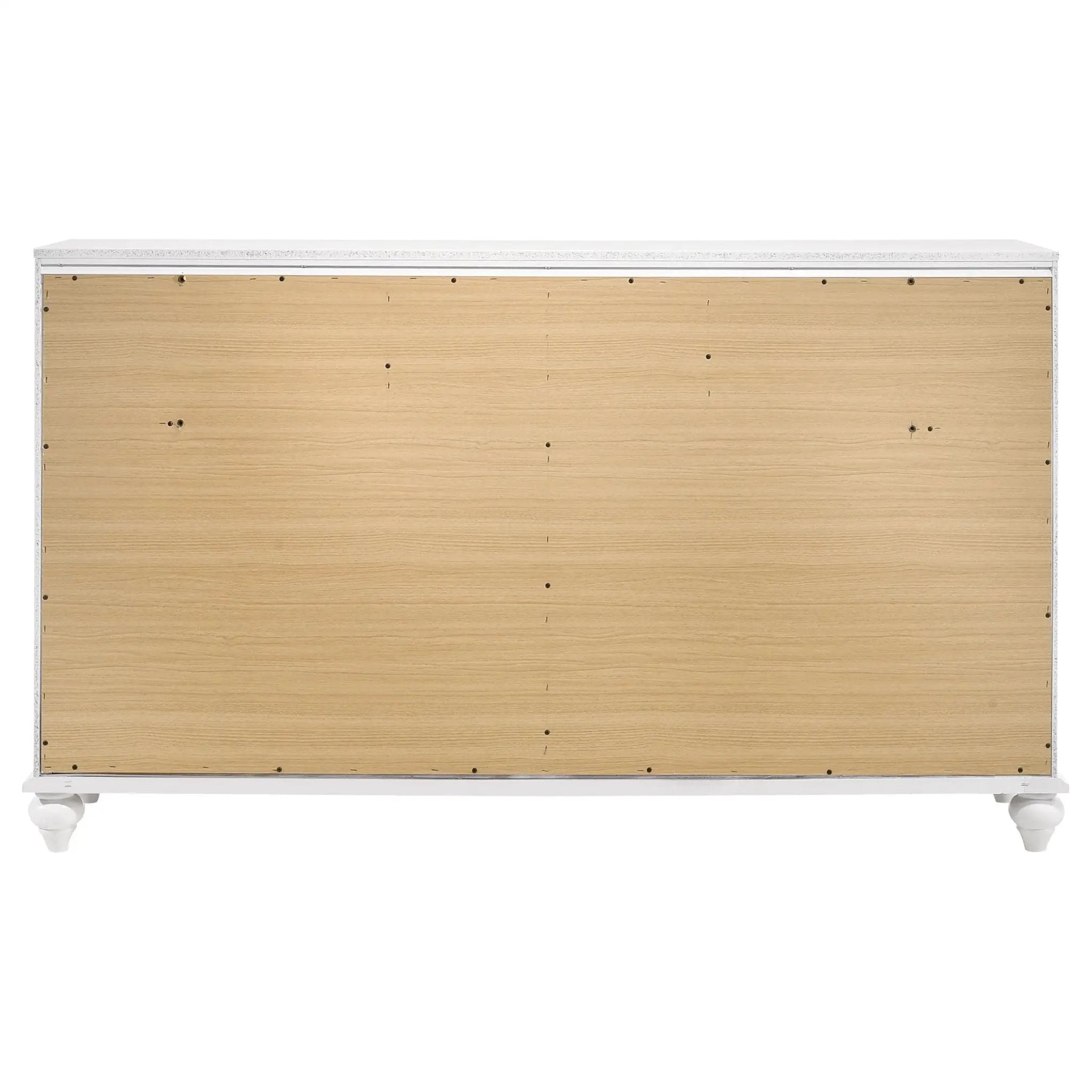 Barzini 7-drawer Dresser White by Unique Piece Furniture
