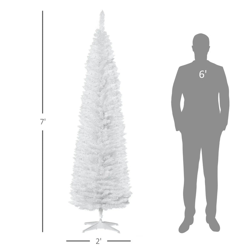 Slim Xmas Tree - Artificial Pencil Christmas Tree by HouseOfZazla