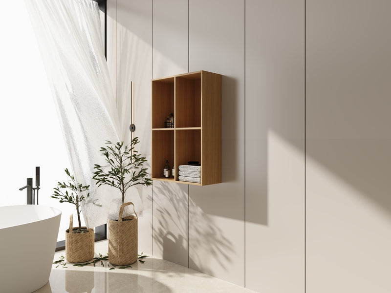 24 Inch Small Wall Mounted Storage Shelves by HouseOfZazla