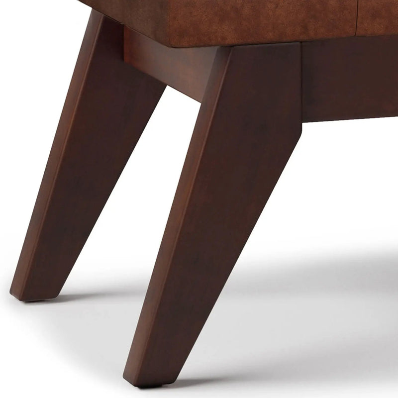 Draper - Upholstered Mid Century Tufted Ottoman Bench by HouseOfZazla