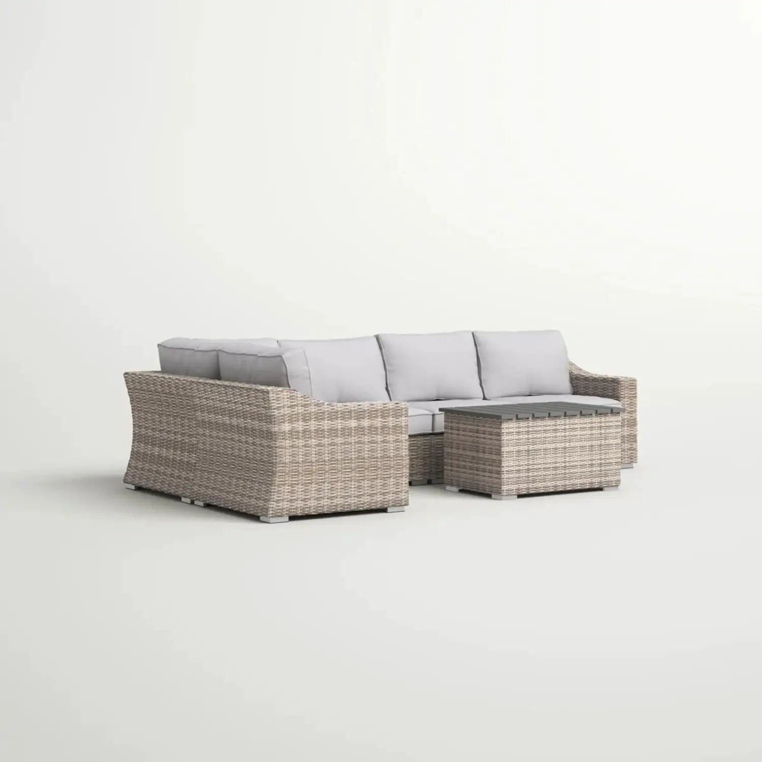 Stylish Sofa Seating Group With Cushions Perfect For Outdoor Gatherings by Unique Piece Furniture
