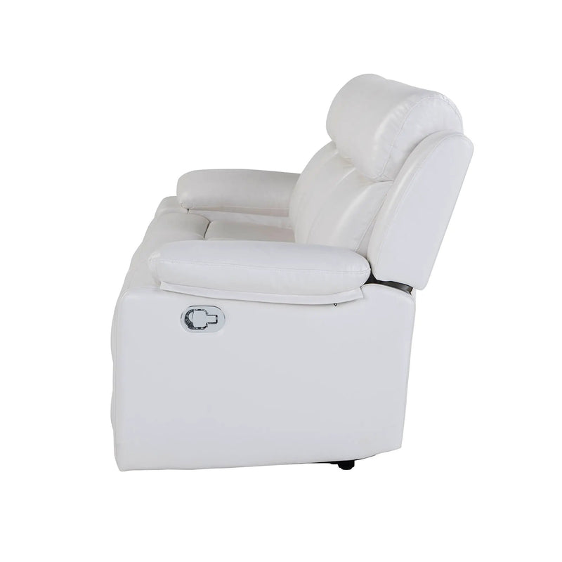Blanche - Reclining Sofa With LED Lights by Unique Piece Furniture