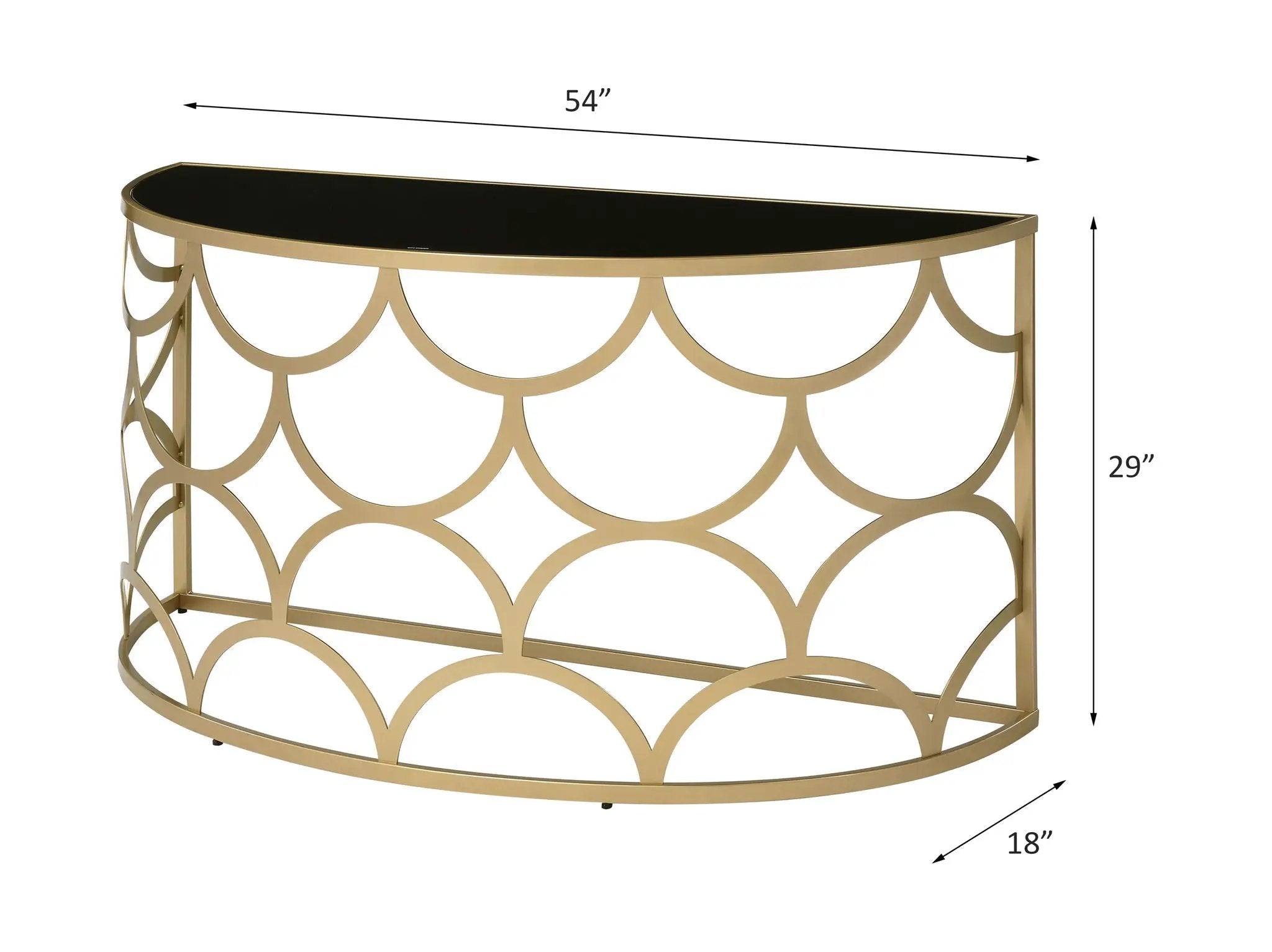 Altus - Console Table - Gold by HouseOfZazla