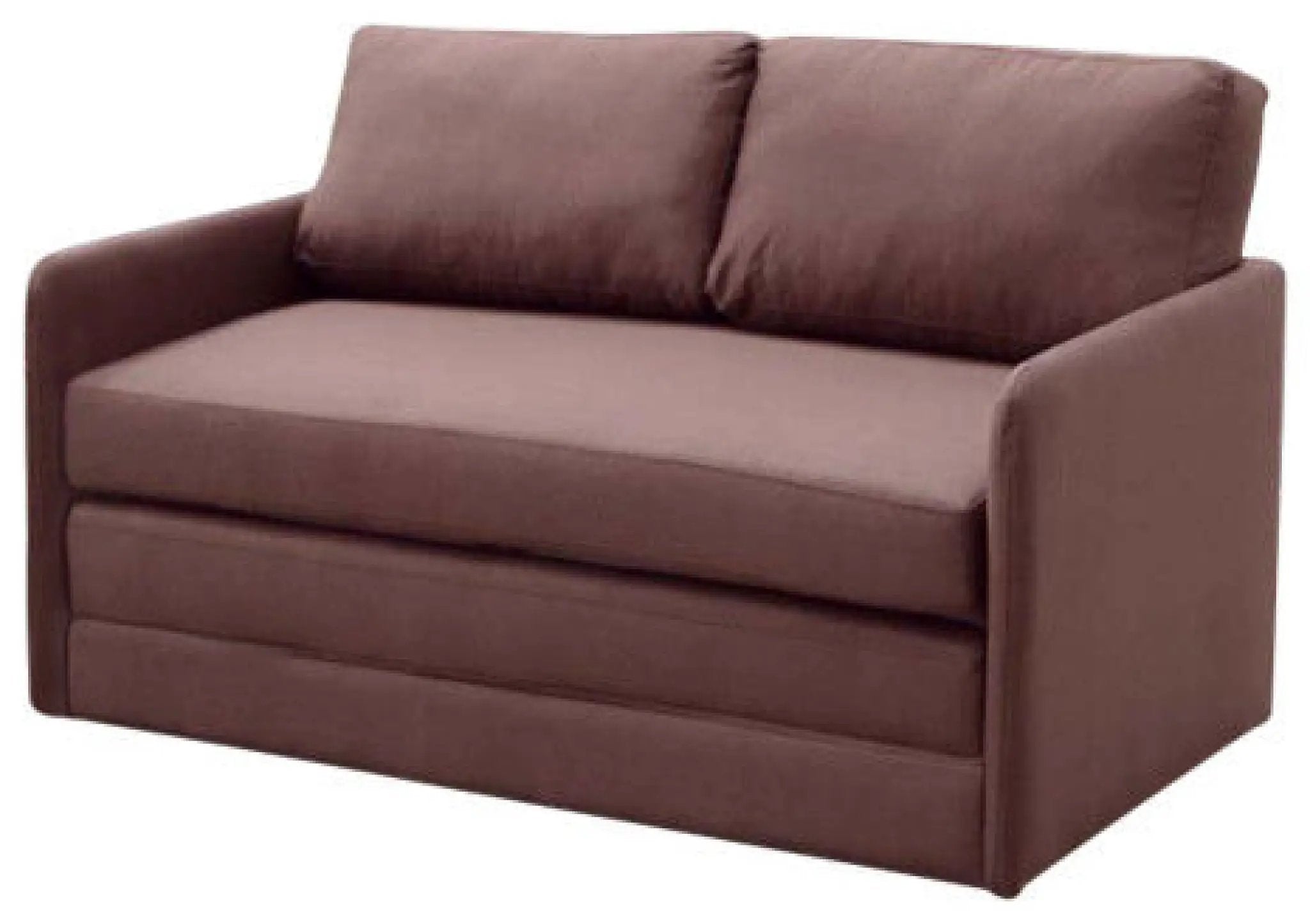 Container Furniture Direct Kathy Collection Modern Contemporary Fabric Upholstered Livingroom Loveseat Sleeper by HouseOfZazla