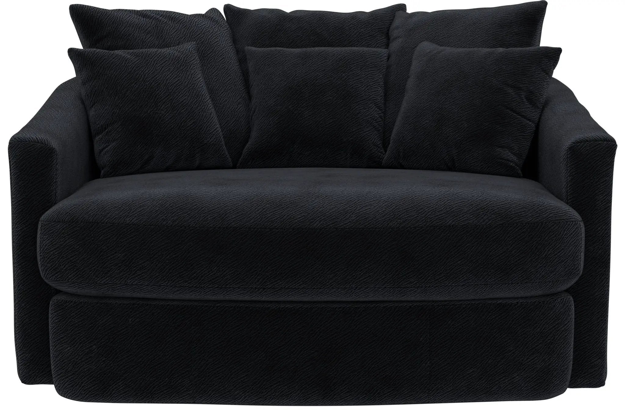 Matty - Round Accent Cuddle Chaise by Unique Piece Furniture