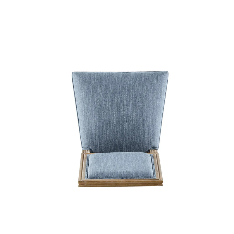 French Country Style Dining Chair With Upholstered Seating And Fluted Legs by HouseOfZazla