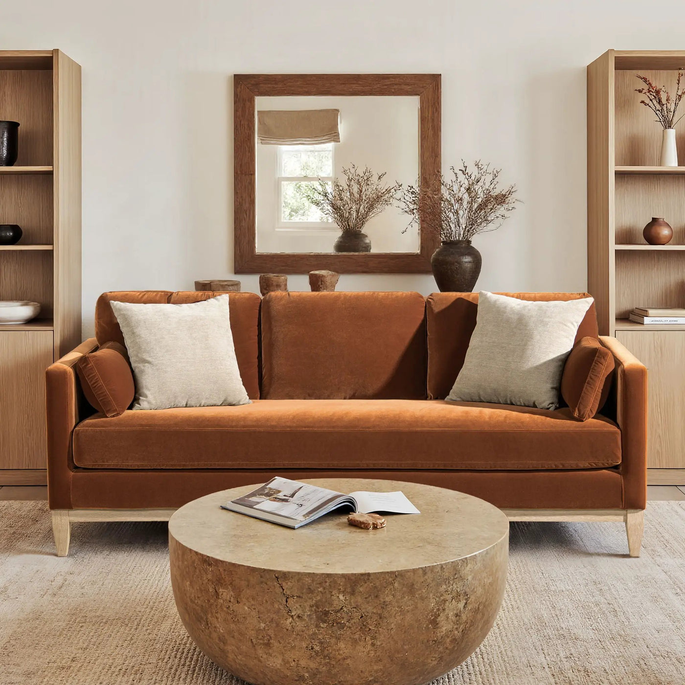 Knox - Modern Farmhouse Sofa by HouseOfZazla