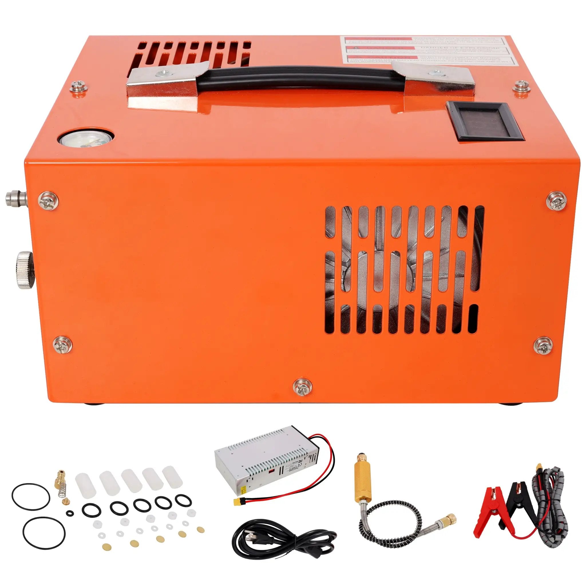 PCP Air Compressor 12V DC, 4500 Psi Portable High Pressure Pump by HouseOfZazla