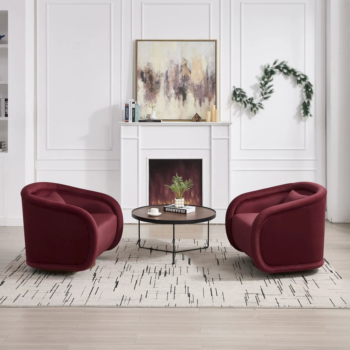 Swivel Accent Chair With 360 Degree Rotating by Unique Piece Furniture