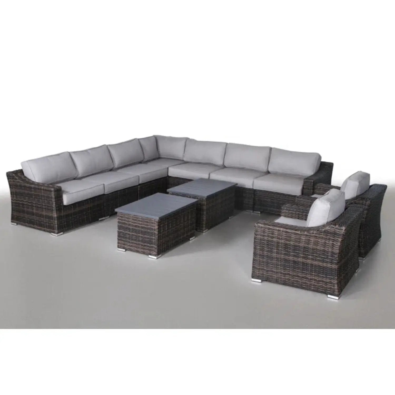 Stylish Sofa Seating Group With Cushions Perfect For Outdoor Gatherings by Unique Piece Furniture