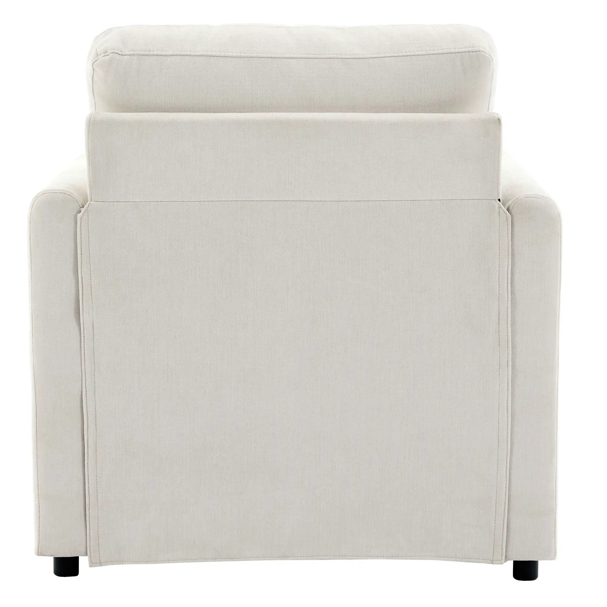 Cozy Upholstered Cushion Armchair For Living Room by HouseOfZazla