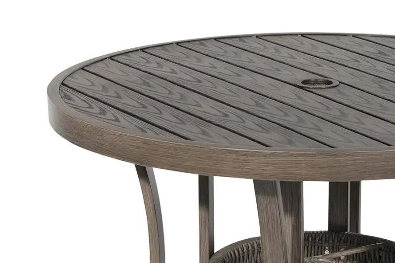 Tenaya Wicker Dining Table by Outdoor-USA®