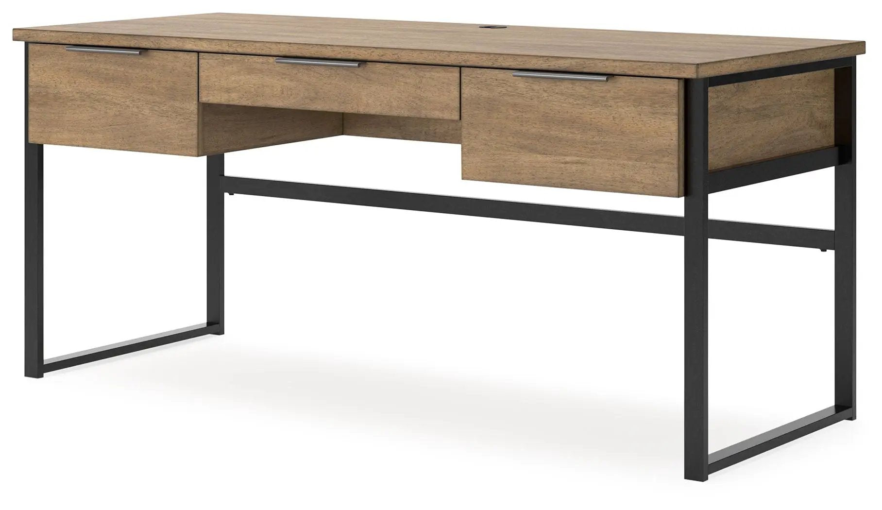 Montia - Home Office Desk, Desk Chair, Bookcase - Light Brown by Unique Piece Furniture