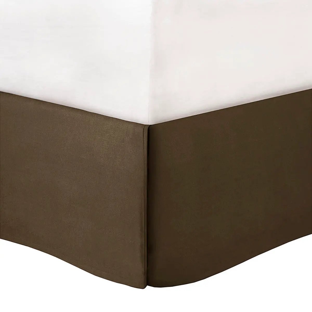 7 Pc Pieced Faux Suede Comforter Set Natural Cal King by HouseOfZazla