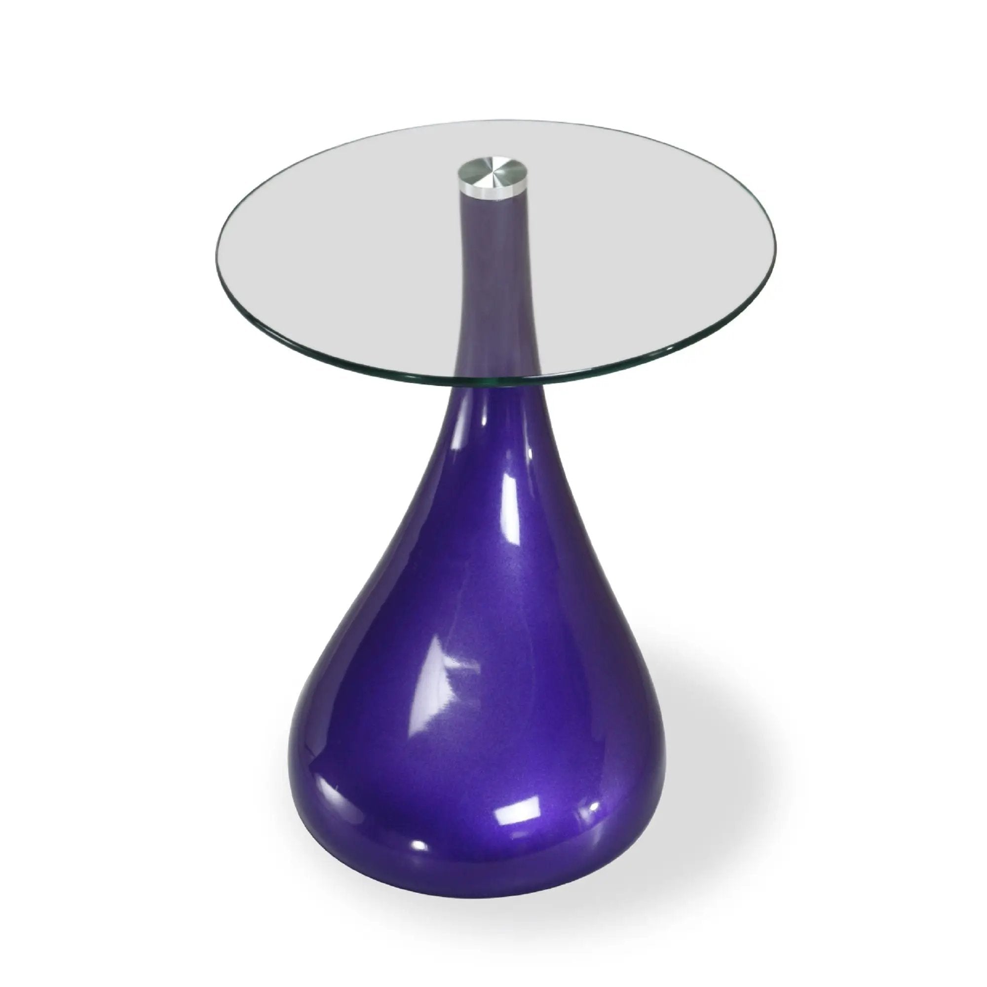 Lava - Accent Table With Curved Base by HouseOfZazla