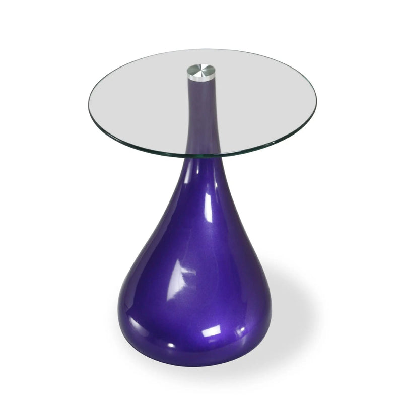 Lava - Accent Table With Curved Base by HouseOfZazla