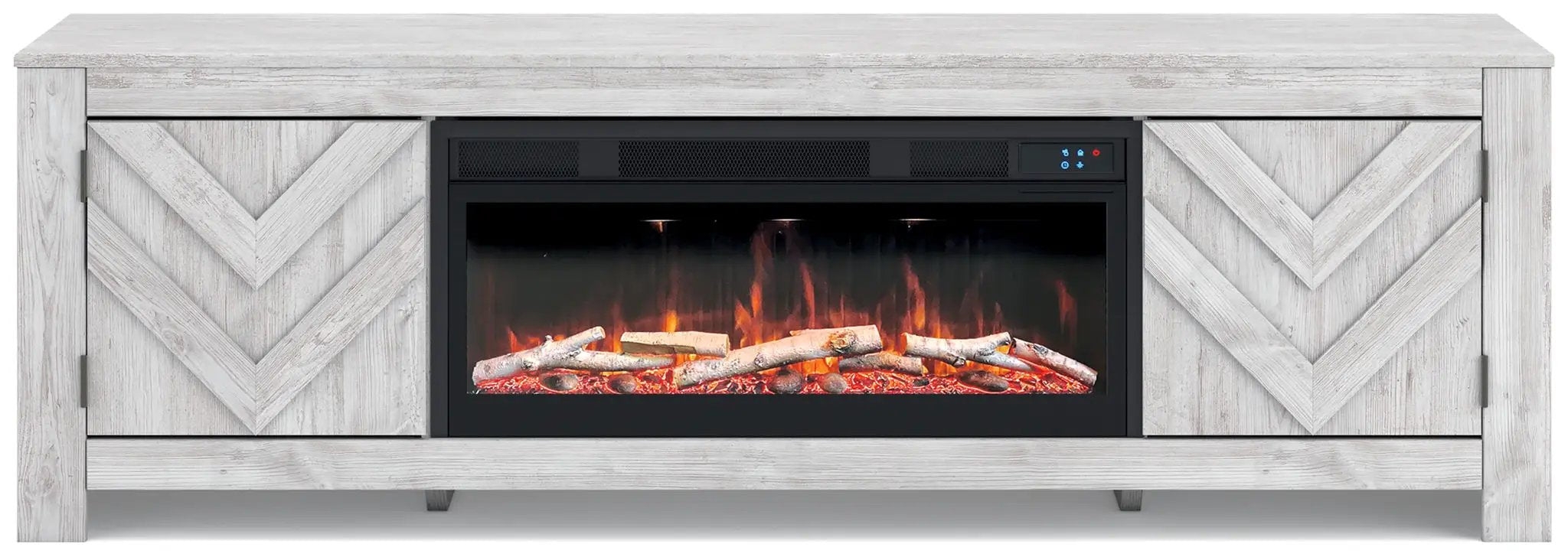 Cayboni - LG TV Stand With Fireplace Option by Unique Piece Furniture