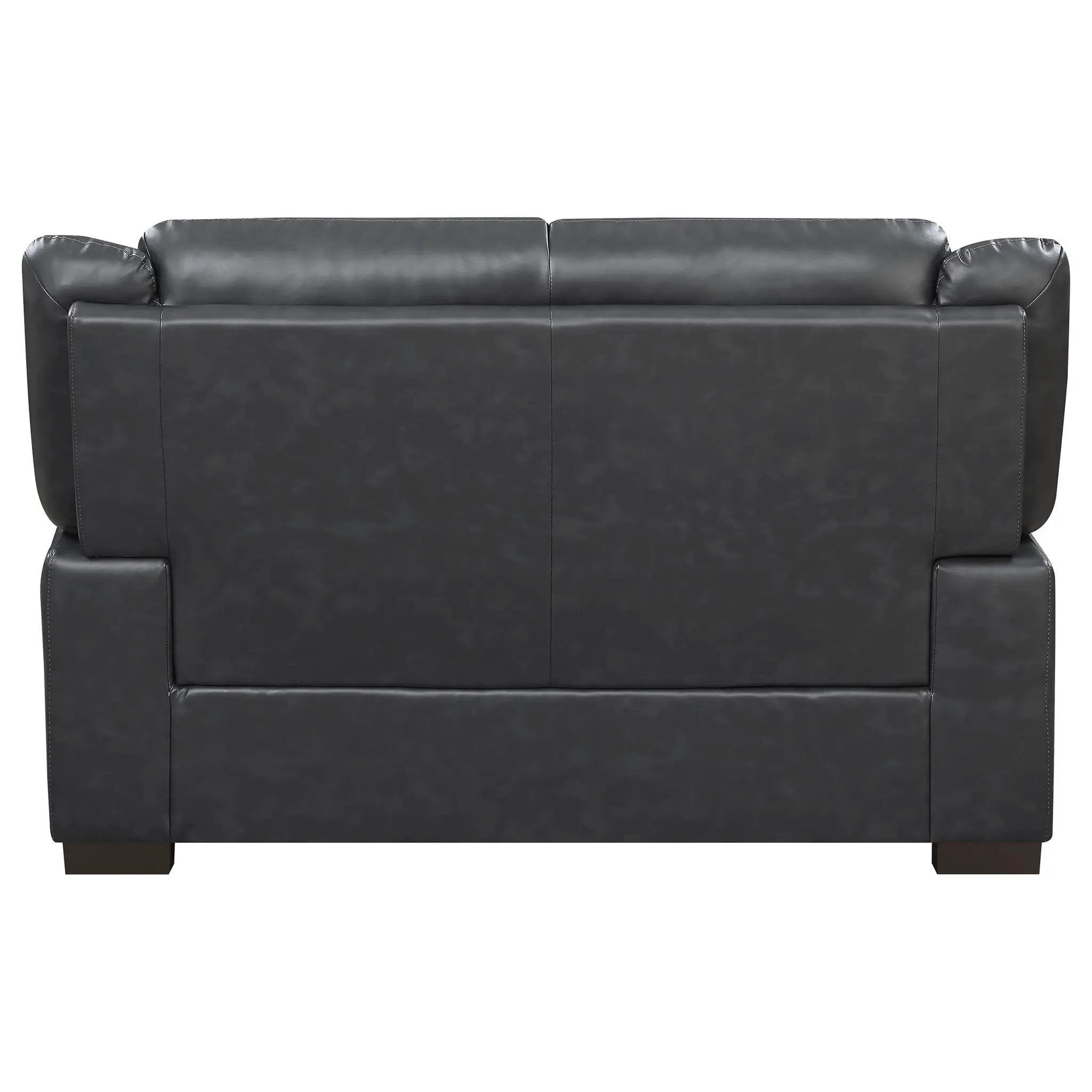 Arabella 3-piece Upholstered Padded Arm Sofa Set Grey by Unique Piece Furniture