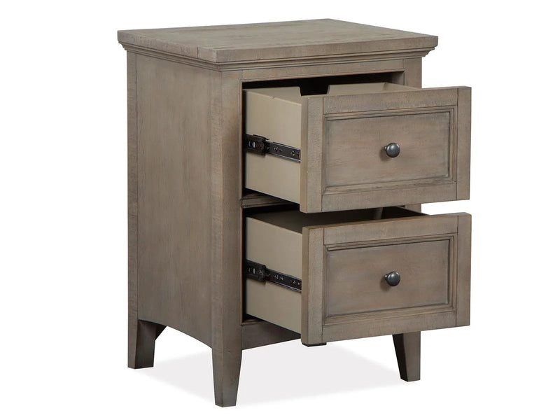 Paxton Place - Small Drawer Nightstand - Dovetail Gray by Unique Piece Furniture