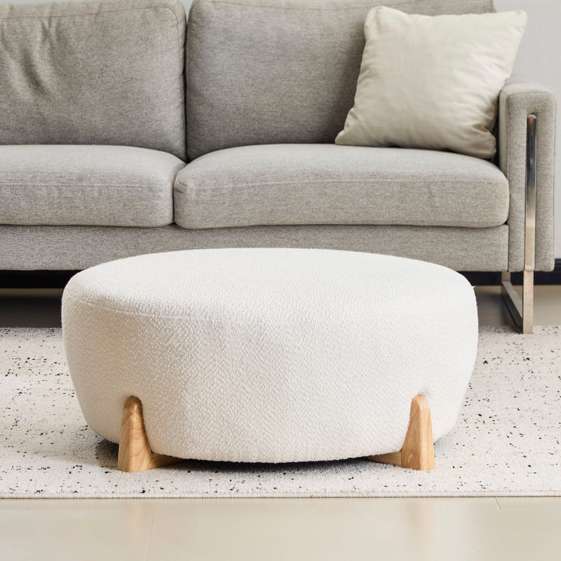 Modish Round Ottoman by HouseOfZazla