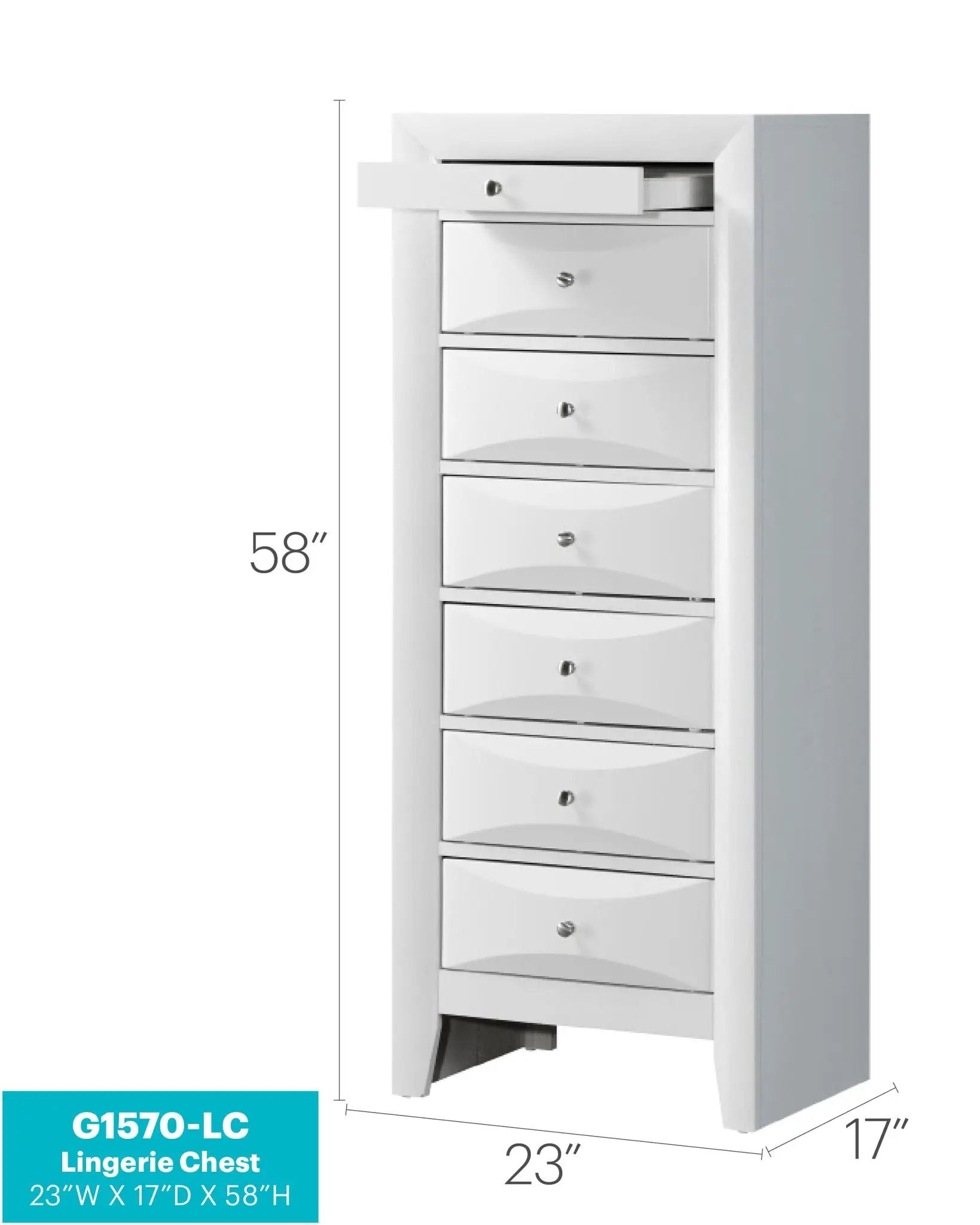 Marilla - 7 Drawer Lingerie Chest by Unique Piece Furniture