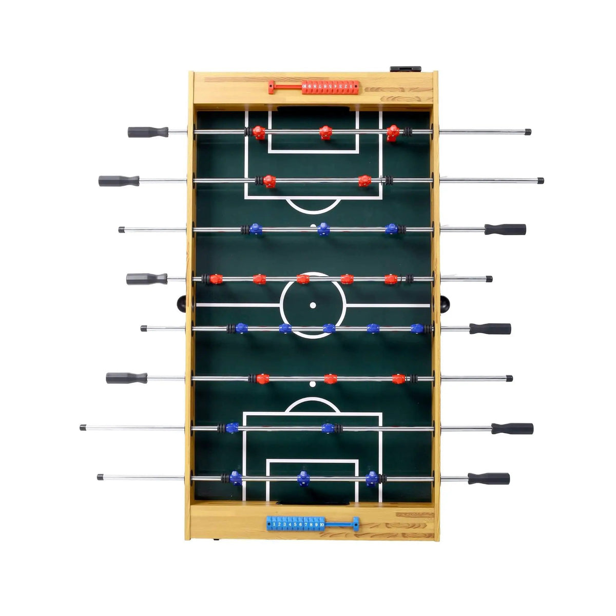 54-Inch Hurricane Light Cherry Foosball Table With Accessories (SAK38651) by SAKSBY WHOLESALE