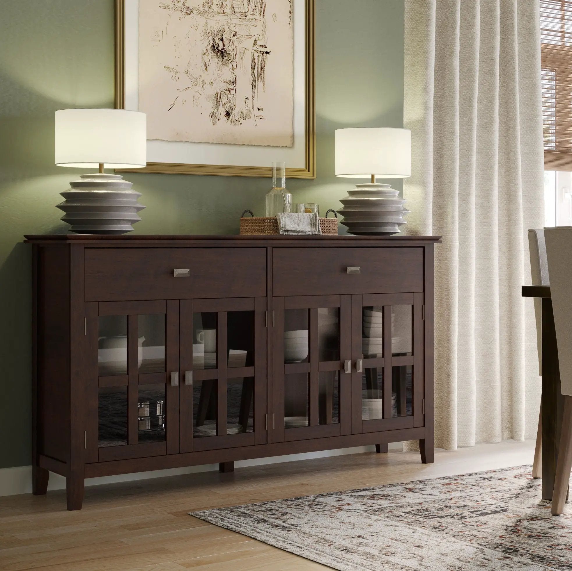 Artisan - 4 Door Sideboard Buffet by HouseOfZazla