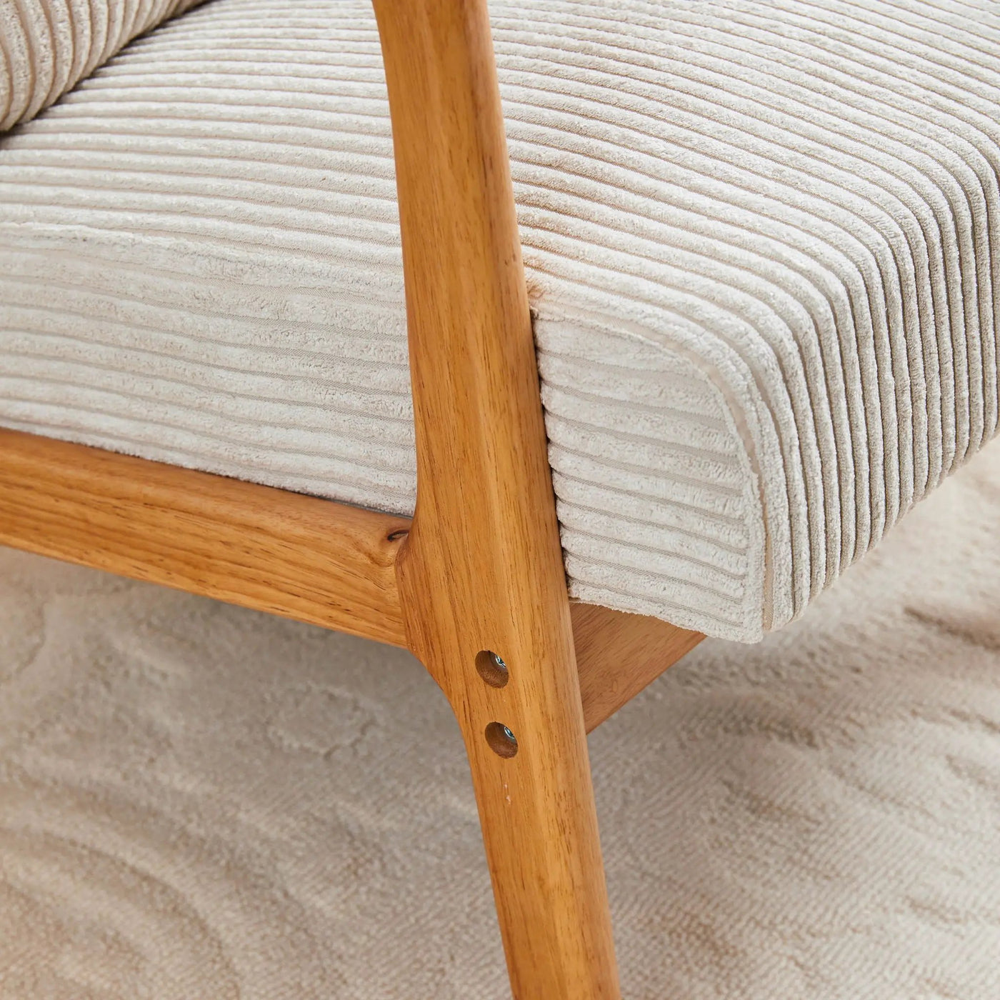 Accent Arm Chair With Pillow Upholstered by Unique Piece Furniture