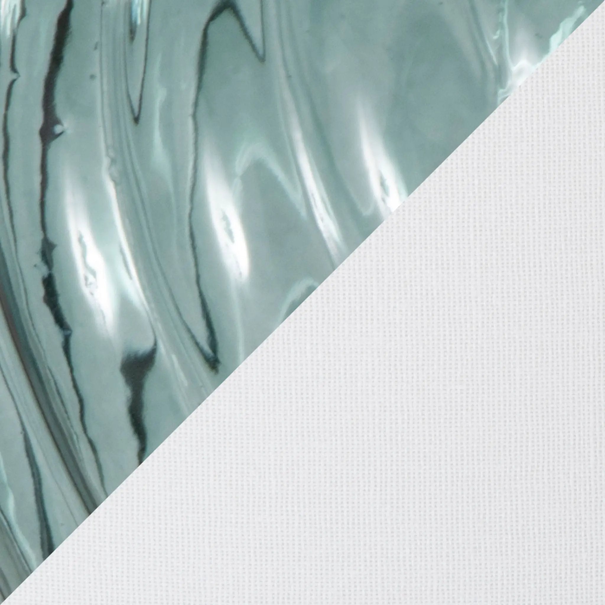 Windsor - Contemporary Table Lamp (Set of 2) - Clear Turquoise / Off White by HouseOfZazla