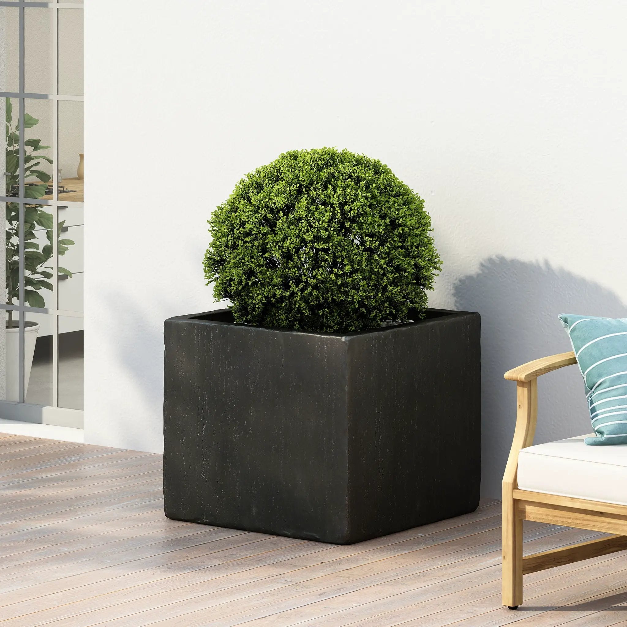 Modern Outdoor Planter by HouseOfZazla