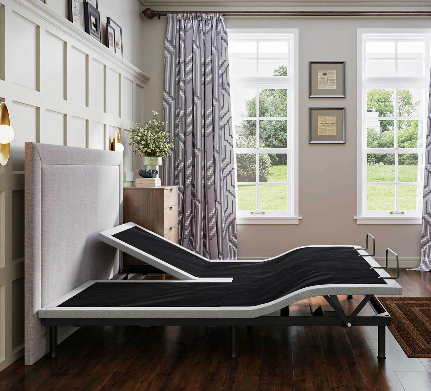Bt3000 - Flex Head Adjustable Bed Base With Head And Foot Position Adjustment by HouseOfZazla
