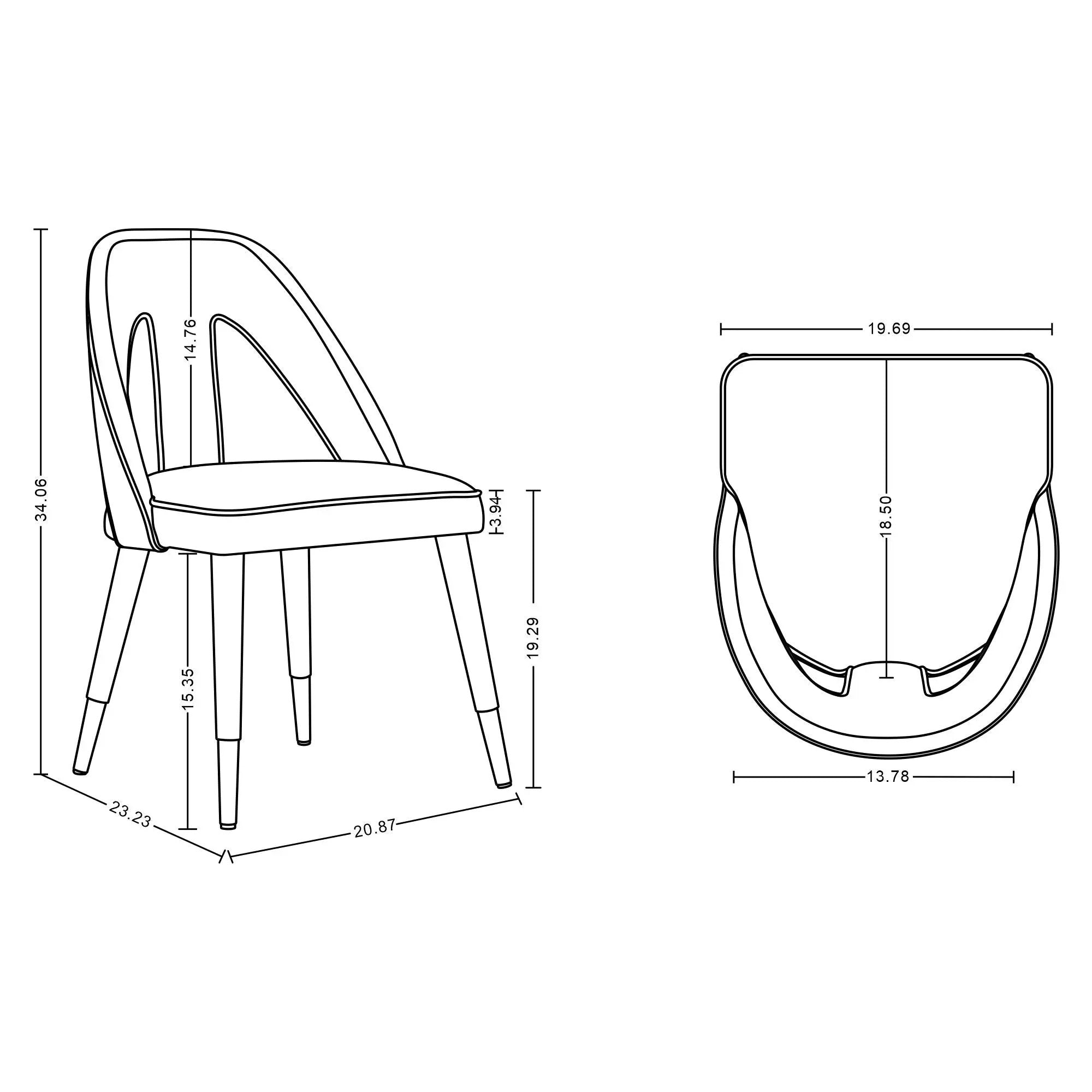 Neda - Dining Chair by HouseOfZazla