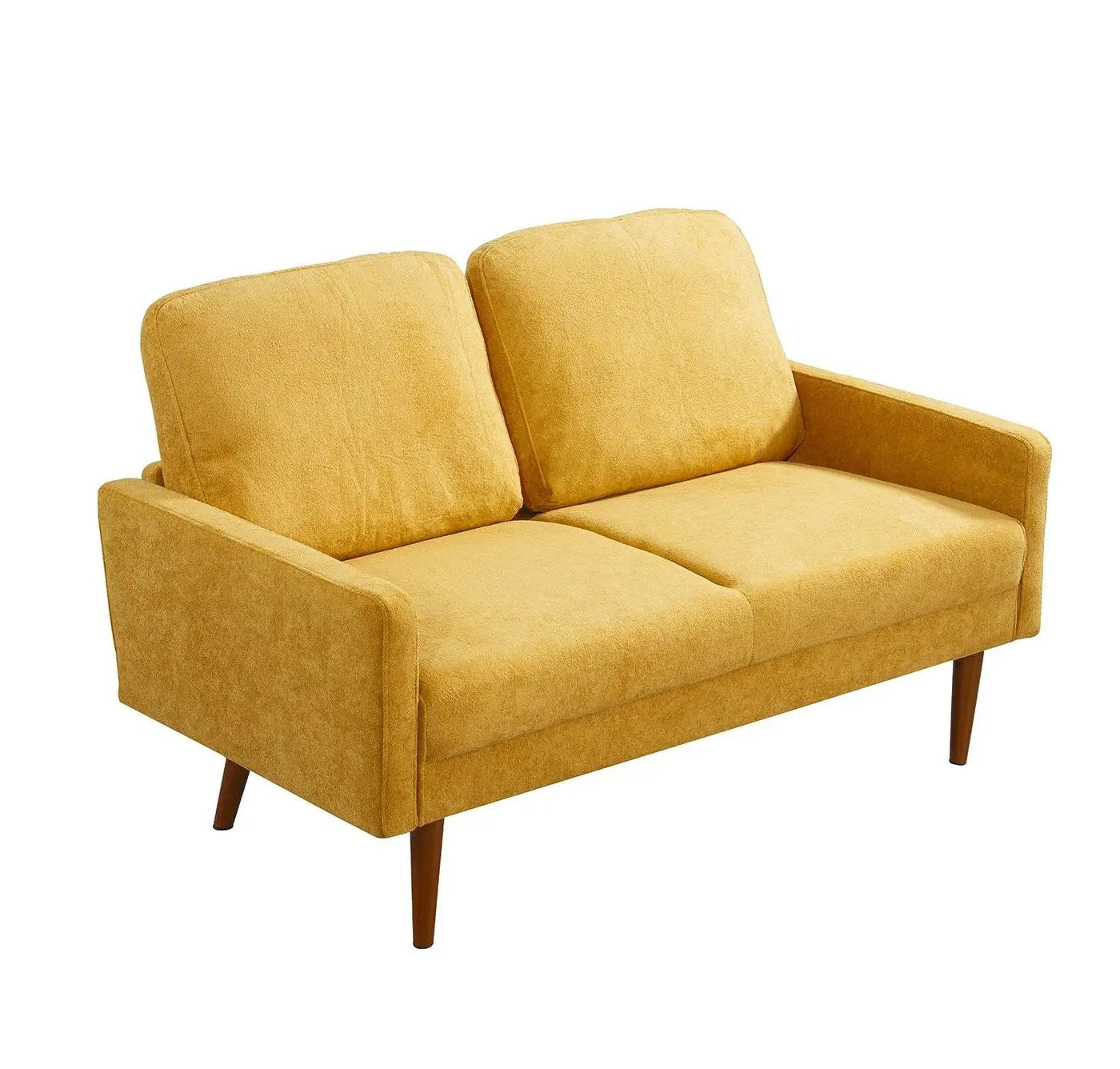 Loveseat Sofa, European Style With Sleek Design, Modern & Vintage Flair, Upholstered 2 Seater Couch by Unique Piece Furniture
