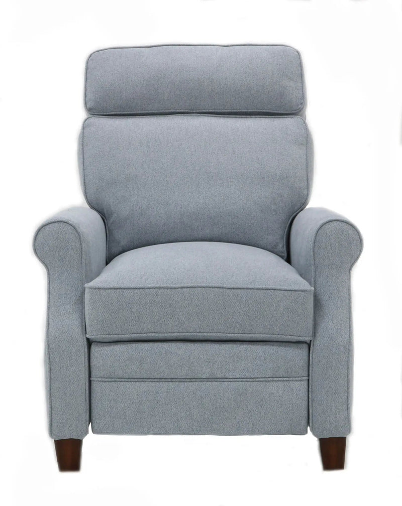 Owen - Recliner-Push Through The Arms Janelle-Slate - Gray by Unique Piece Furniture
