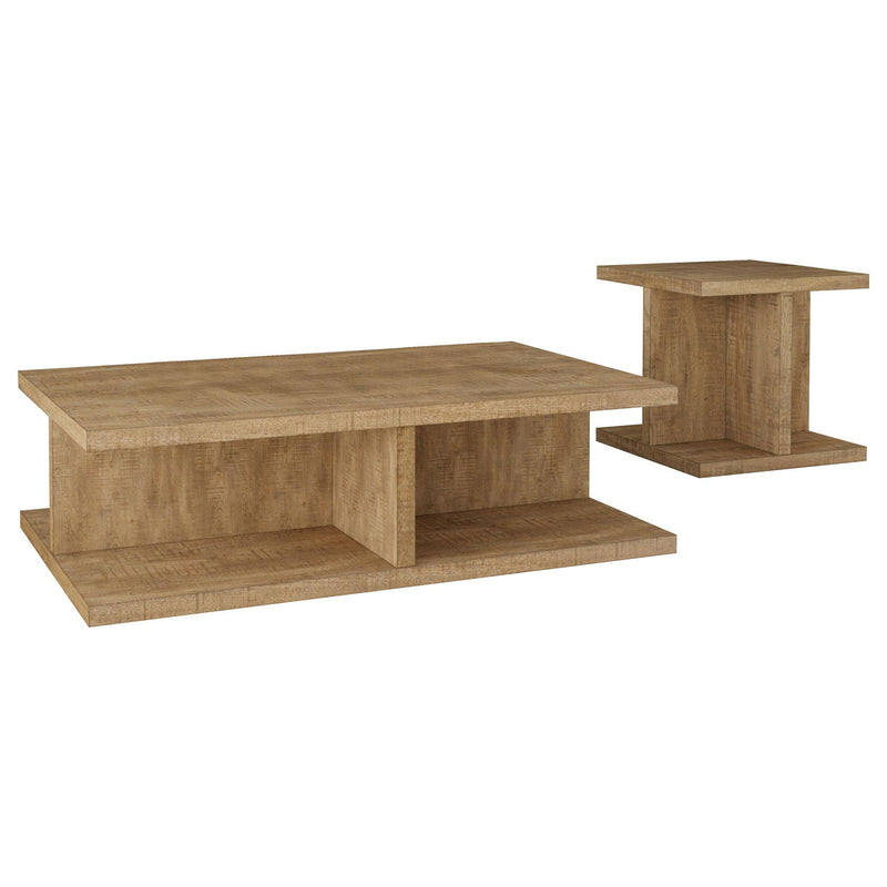 Metron - Coffee And End Table Set