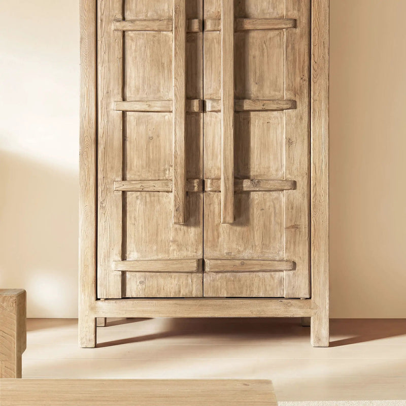 Rowan - Storage Cabinet With Double Doors - Natural by HouseOfZazla