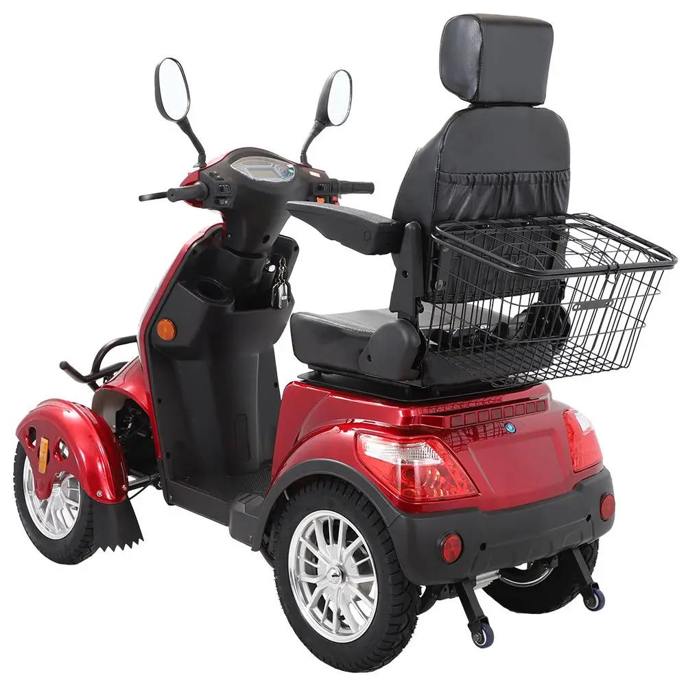 Electric Mobility Scooter With Big Size, High Power - Red by HouseOfZazla