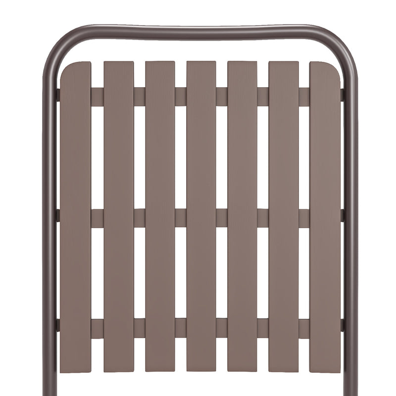 Brown 2-Piece Folding Chair, No Assembly Required by HouseOfZazla