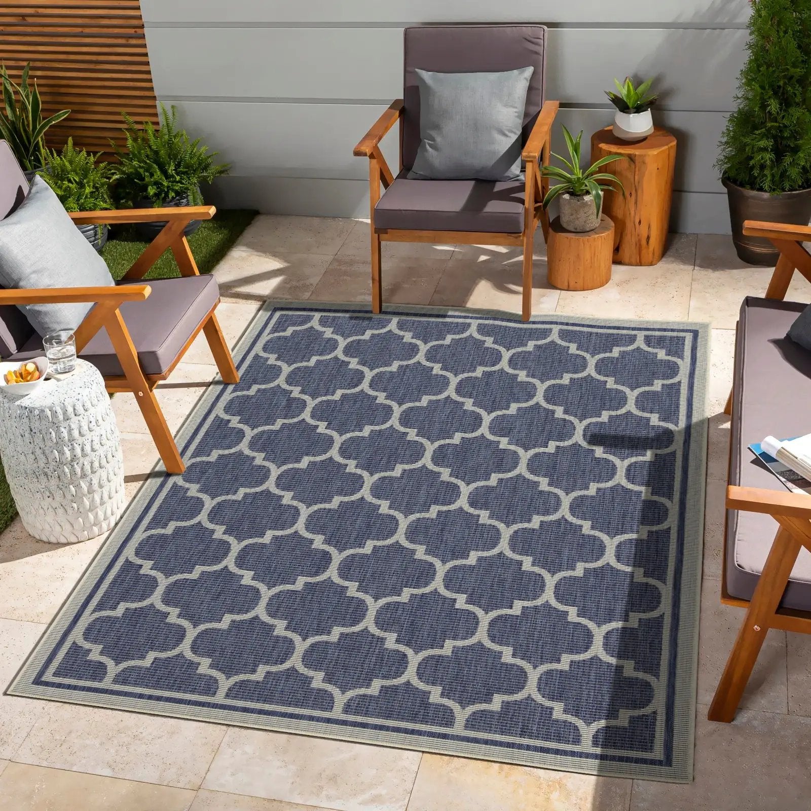 Sunshine Collection Indoor Outdoor Rug by HouseOfZazla