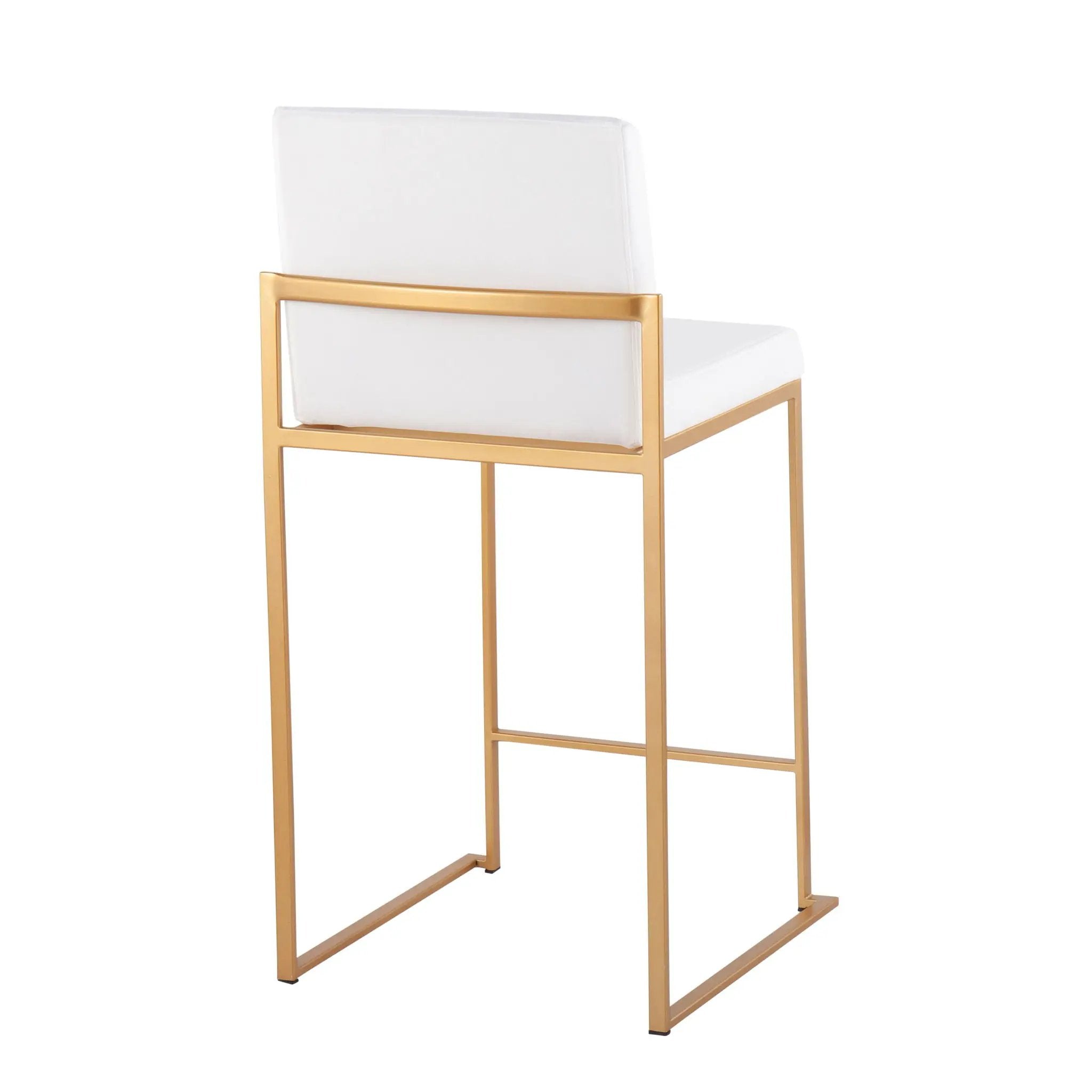 Fuji - Contemporary High Back Stylish Counter Stool by HouseOfZazla