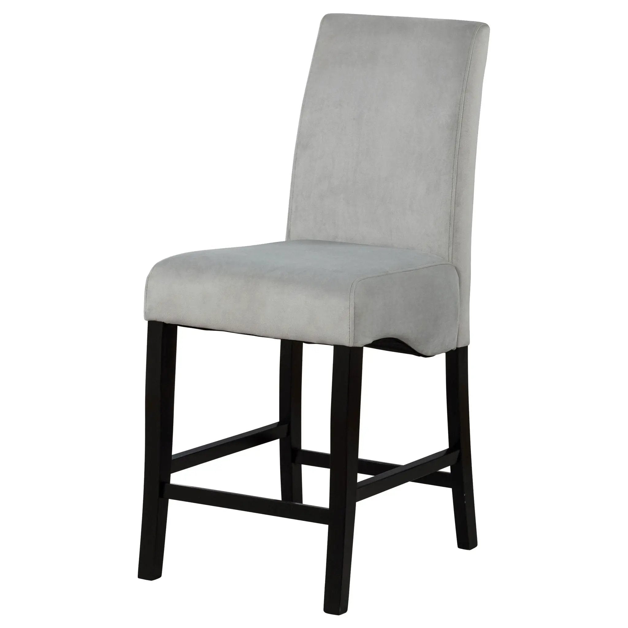 Upholstered Counter Stools (Set of 2) - Gray