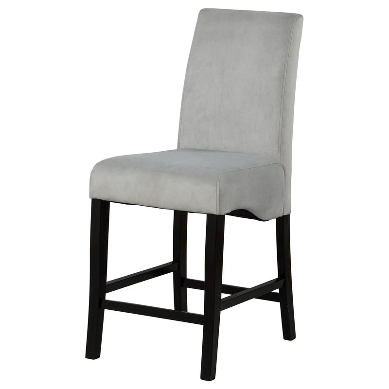 Upholstered Counter Stools (Set of 2) - Gray