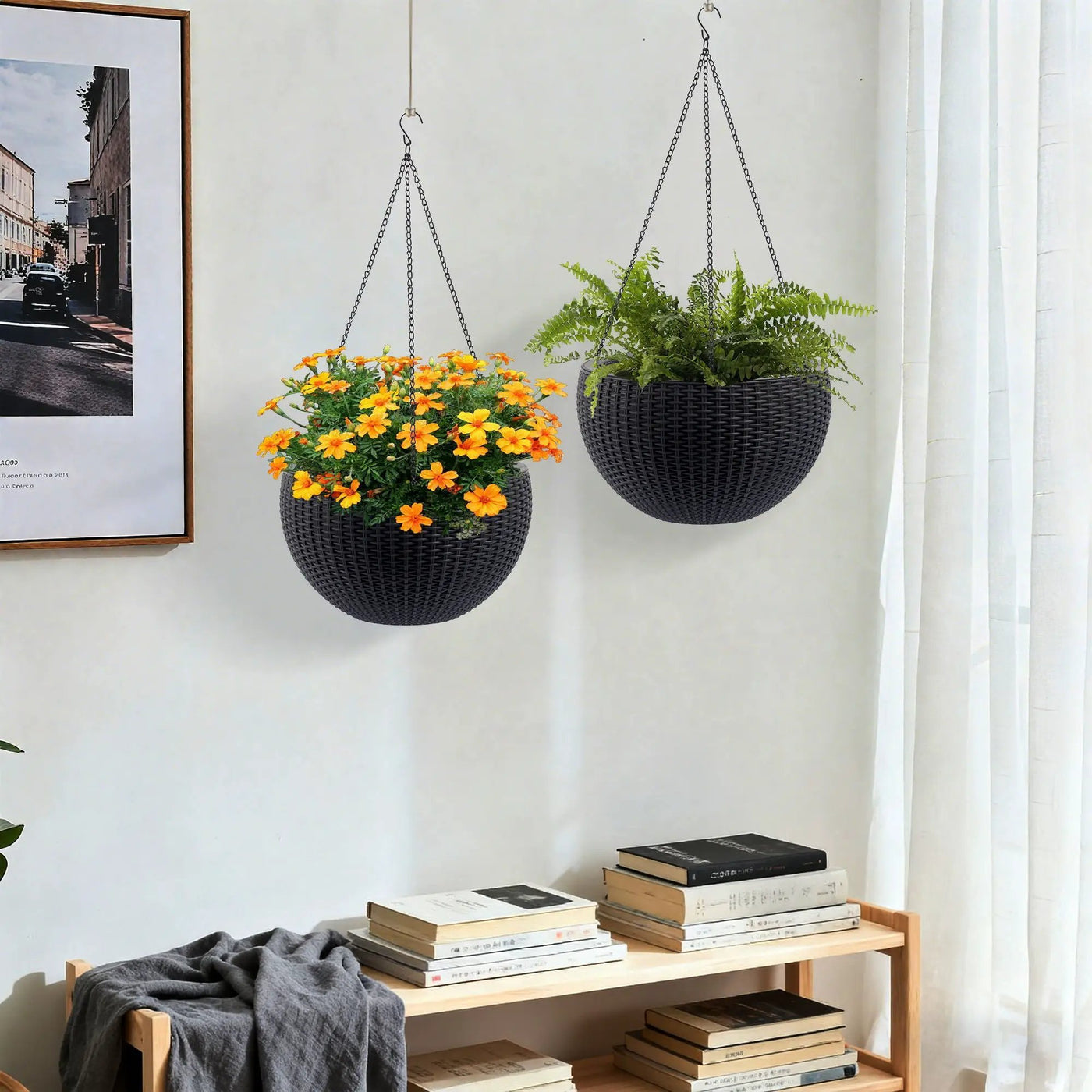 Self Watering Hanging Planter by Unique Piece Furniture