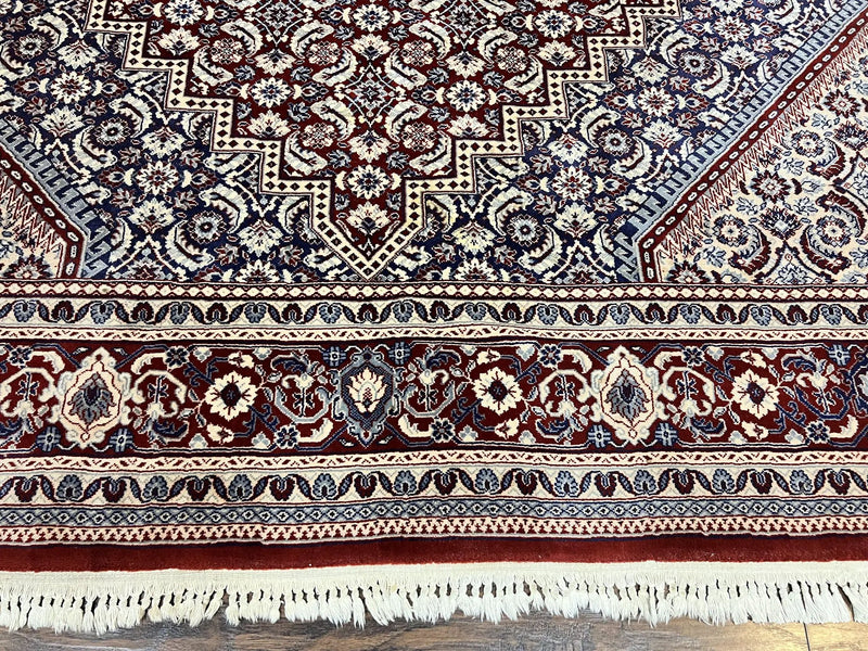 Karastan Rug 8x10, Kara Shah Red Bidjar, Belgium Power Loomed Rug, Wool Pile Karastan Rug, Vintage by Jewel Rugs