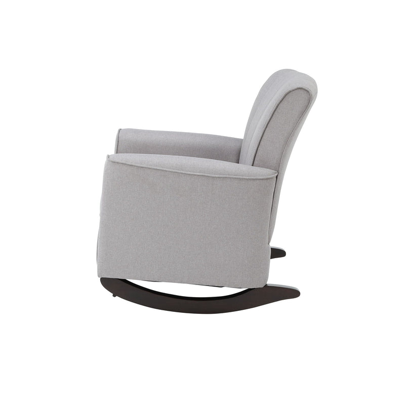 Denzell - Rocking Chair - Light Gray by HouseOfZazla