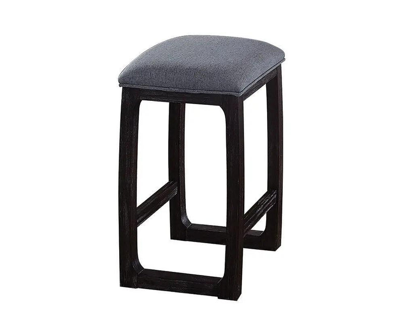 Razo - Weathered Counter Height Stool - Gray by HouseOfZazla