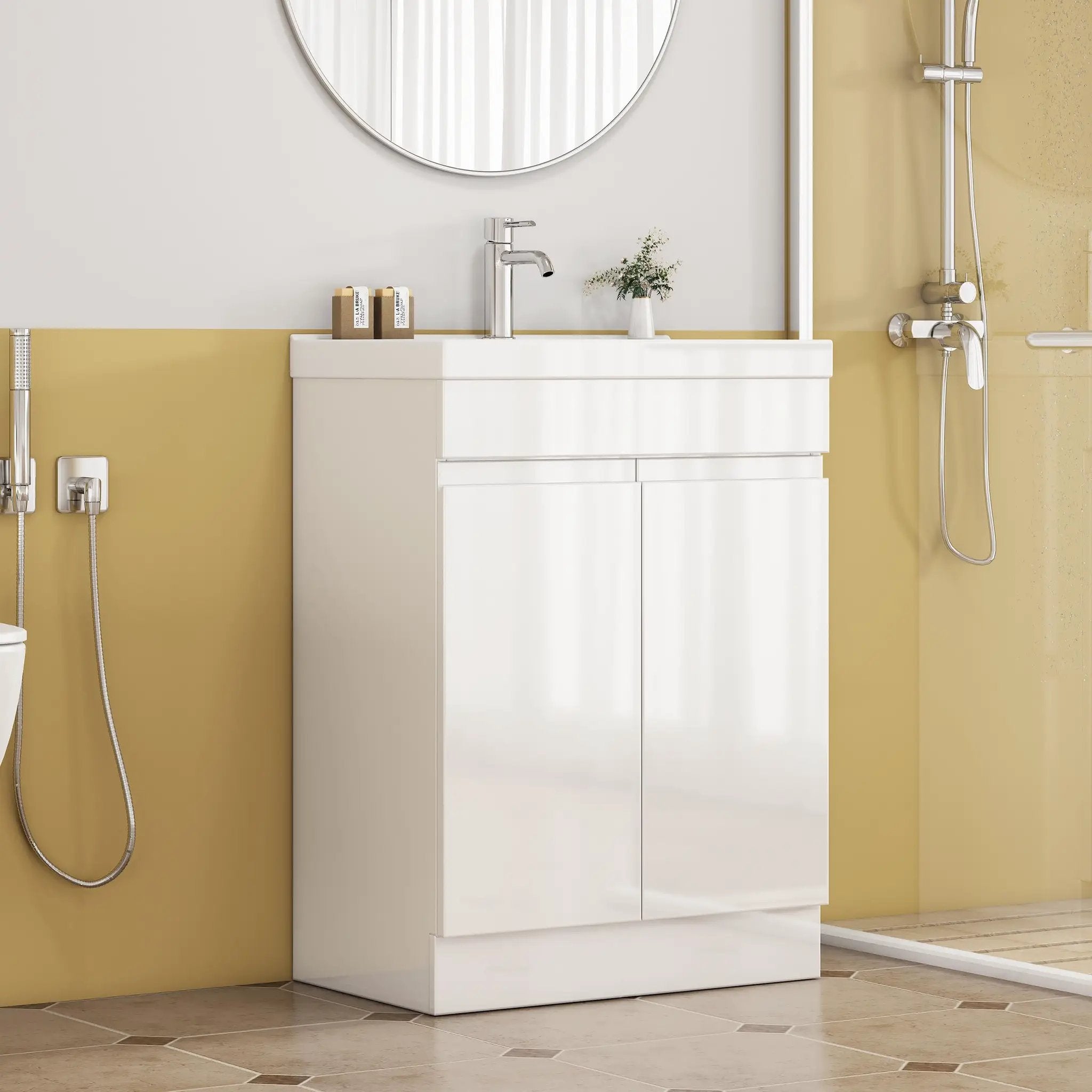 24-Inch Bathroom Vanity With Sink Combo by HouseOfZazla